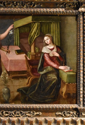 The Annunciation, Tuscan School Second Half Of The 16th Century - 