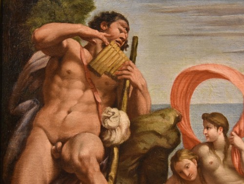 Louis XIII - Polyphemus And Galatea, Annibale Carracci (bologna, 1560 - 1609) Workshop