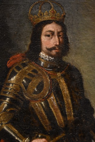 Full-length Portrait Of A King, Spanish school of the 17th century - Louis XIII