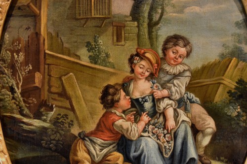 Jeu d'enfants - École française du 18e siècle - Louis XVI