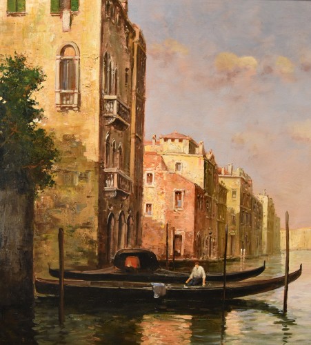 Vue de Venise avec le Grand Canal, Antoine Bouvard dit Marc Aldine (1875 - 1957) - Antichità Castelbarco