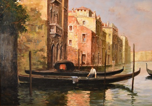 Antiquités - Vue de Venise avec le Grand Canal, Antoine Bouvard dit Marc Aldine (1875 - 1957)