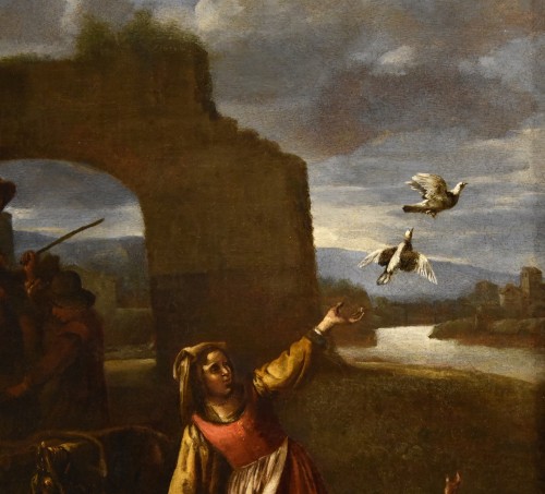 Louis XIII - Return from the Hunt, Flemish school of the 17th century