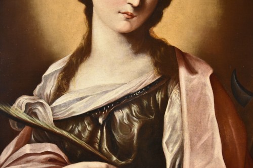 Antiquités - Saint Catherine Of Alexandria, Workshop Of Guido Reni (Bologna 1575 - 1642)