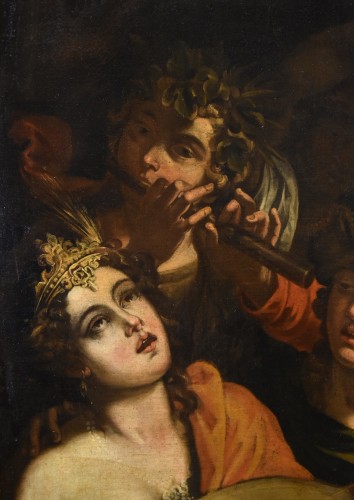 17th century - Aeneas And Dido, Attributed To Pseudo-Caroselli (Rome, Active C. 1630/1650)