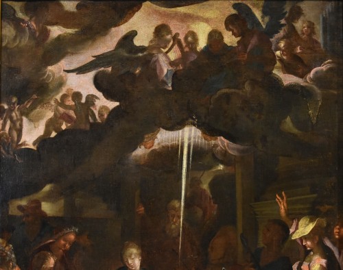 Bartholomäus Spranger (antwerp, 1546 - 1611), Adoration Of The Shepherds - 