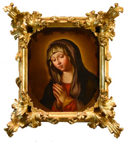 Virgin At Prayer,  Italy 17th century