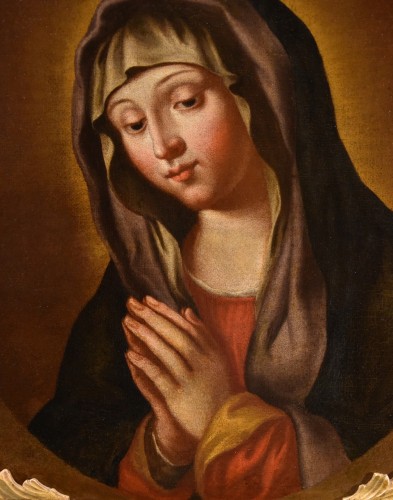 Virgin At Prayer,  Italy 17th century - 