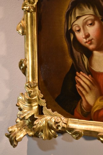 Louis XIV - Virgin At Prayer,  Italy 17th century