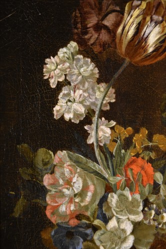 Nature morte aux fleurs, fin 18e siècle - Louis XIV