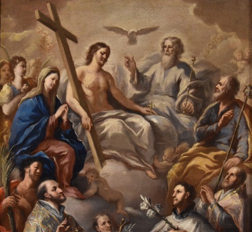 Paintings & Drawings  - Triumph Of The Trinity, Italian school of the 17th century