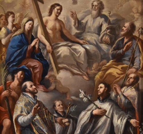 Triumph Of The Trinity, Italian school of the 17th century - 