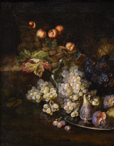 Paintings & Drawings  - Still Life Of Fruit With Lizard, Attributed to Franz Werner Von Tamm 