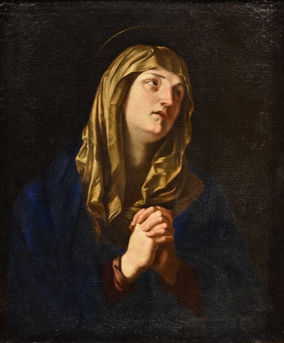 The Virgin At Prayer, Workshop of Guido Reni (1575 - 1642)   - Paintings & Drawings Style Louis XIII