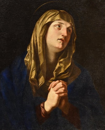 Paintings & Drawings  - The Virgin At Prayer, Workshop of Guido Reni (1575 - 1642)  