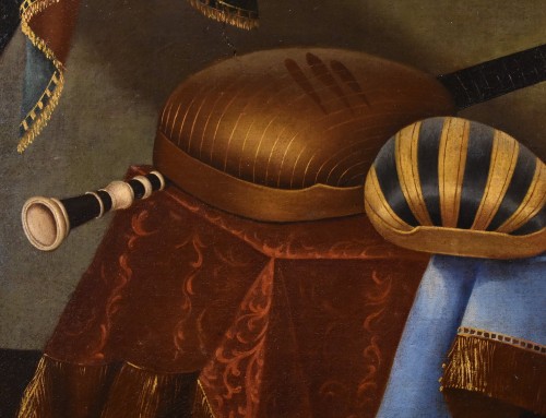 17th century - Still Life With Musical Instruments, Bonaventura Bettera (1663 - 1718)