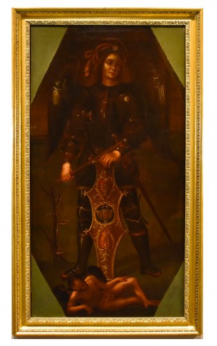 Saint Michael Archangel, 17th Century Lombard Painter