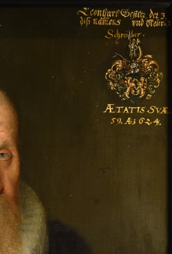 XVIIe siècle - Portrait d'un gentilhomme, 1624