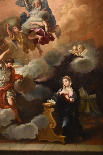 Tableaux et dessins Tableaux XVIIe siècle - L'Annonciation, Luigi Garzi (1638 -1721)