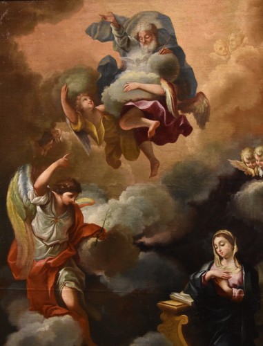 XVIIe siècle - L'Annonciation, Luigi Garzi (1638 -1721)