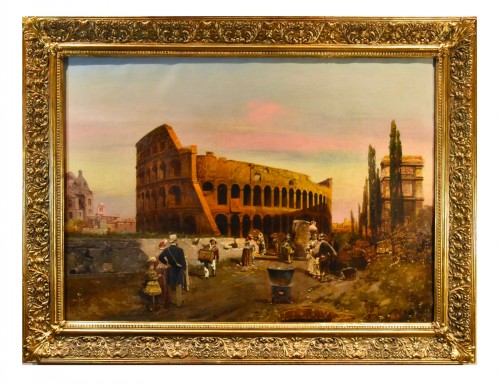 The Colosseum in Rome - Robert Alott (1850-1910)