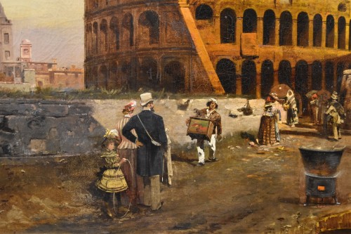 The Colosseum in Rome - Robert Alott (1850-1910) - 