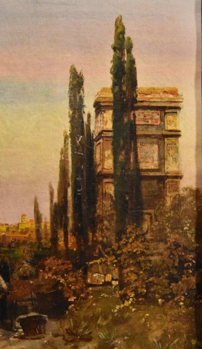 Antiquités - Le Colisée de Rome - Robert Alott (1850-1910)