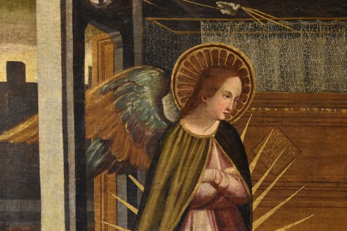 17th century - The Annunciation Italian school of the 17th century