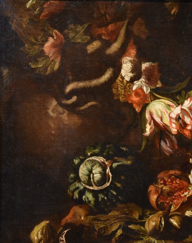 Paintings & Drawings  - Aniello Ascione (C. 1680 - 1708), Still Life With Flower