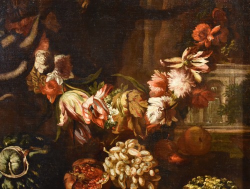 Aniello Ascione (C. 1680 - 1708), Still Life With Flower - 