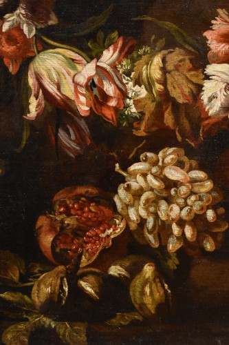 Louis XIV - Aniello Ascione (C. 1680 - 1708), Still Life With Flower