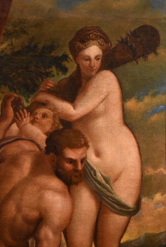 Paintings & Drawings  - Hercules And Onphale, italian school of the 17th century