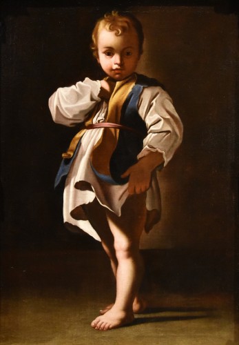 Tableaux et dessins Tableaux XVIIe siècle - Portrait d'enfant, atelier de Bartolomeo Schedoni (1578 - 1615)