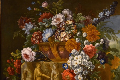 18th century - Pieter Casteels III (1684 - 1749) Signed And Dated, Floral Still Life