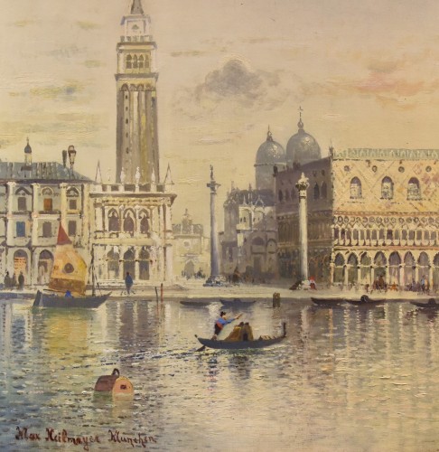 19th century - Venice With St. Mark&#039;s Square, Maximilian Heilmaier (1869 - 1923)