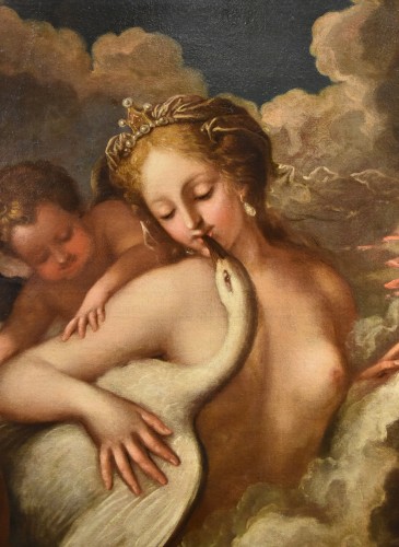 Paintings & Drawings  - Leda And The Swan, Workshop of Pietro Liberi (1605 - 1687)