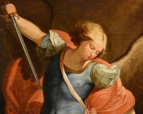 Paintings & Drawings  - Saint Michael Archangel, Italy 17th-18th century