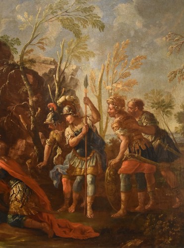 Antiquités - Alexander The Great Grants Clemency To The Persians, Francesco Fontebasso 