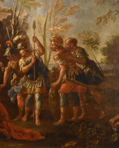 Antiquités - Alexander The Great Grants Clemency To The Persians, Francesco Fontebasso 