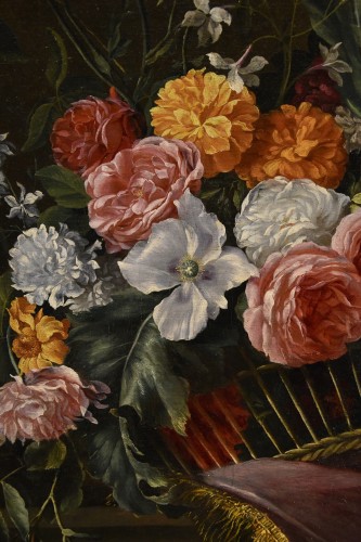 Louis XIII - Jean-Michel Picart (1600 - 1682),), Still Life Of Flowers