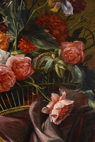 Antiquités - Jean-Michel Picart (1600 - 1682),), Still Life Of Flowers