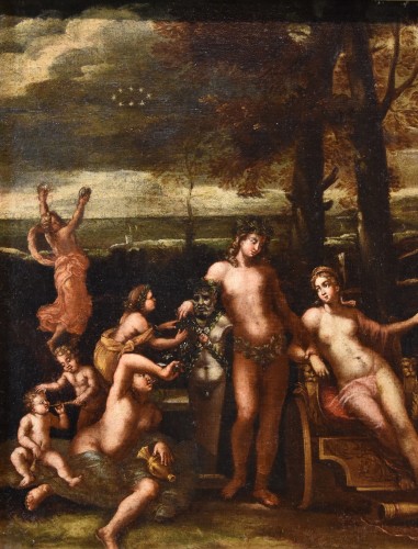 Paintings & Drawings  - Triumph Of Bacchus And Ariadne, Workshop Of Filippo Lauri (1623 – 1694)