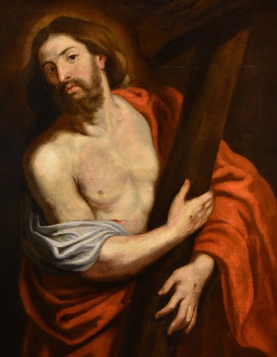 Paintings & Drawings  - Christ Carrying The Cross, attributed to the Workshop of Anthoon Van Dyck (1599 - 1641)