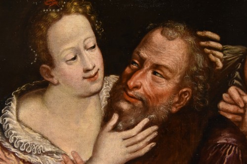 Antiquités - The Mismatched Couple, 17th Century Flemish School