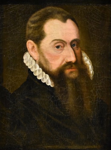 Portrait of a gentleman in Renaissance dress, Flemish school of the late 16th century