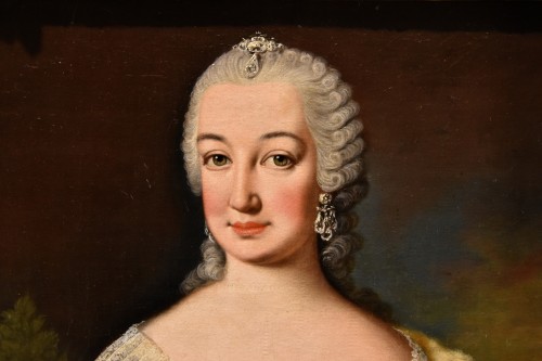 Martin Van Meytens (1695 - 1770), Portraits de Marie-Thérèse d'Autriche et François Ier de Lorraine - Louis XV