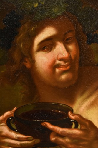 Dionysus (allegory Of Taste), Caravaggesque Artist Active In Rome  - Louis XIII