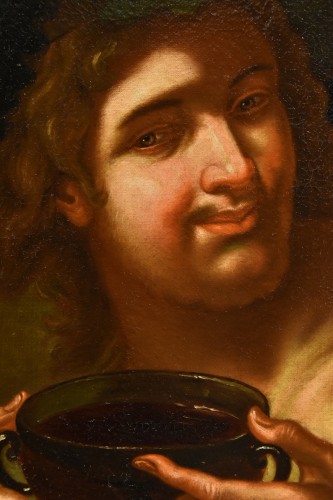 Louis XIII - Dionysus (allegory Of Taste), Caravaggesque Artist Active In Rome 