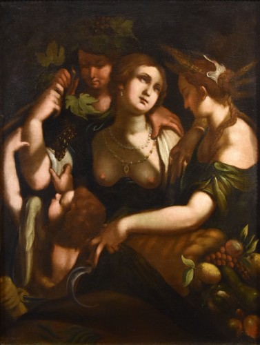 Vénus, Bacchus et Cérès, Giovanni Battista Paggi (1554 - 1627)