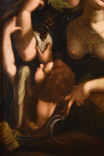 Antiquités - Venus, Bacchus And Ceres, Giovanni Battista Paggi (genoa 1554 – Genoa 1627)